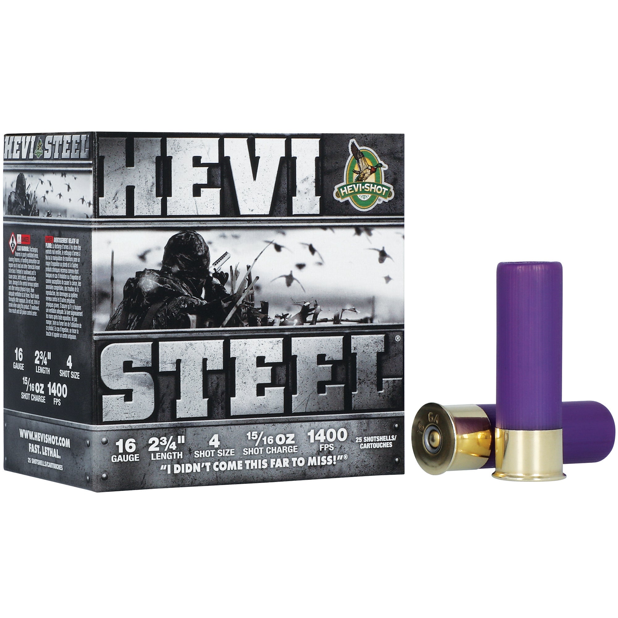 HEVI-STEEL 16GA 2.75 15/16OZ #4