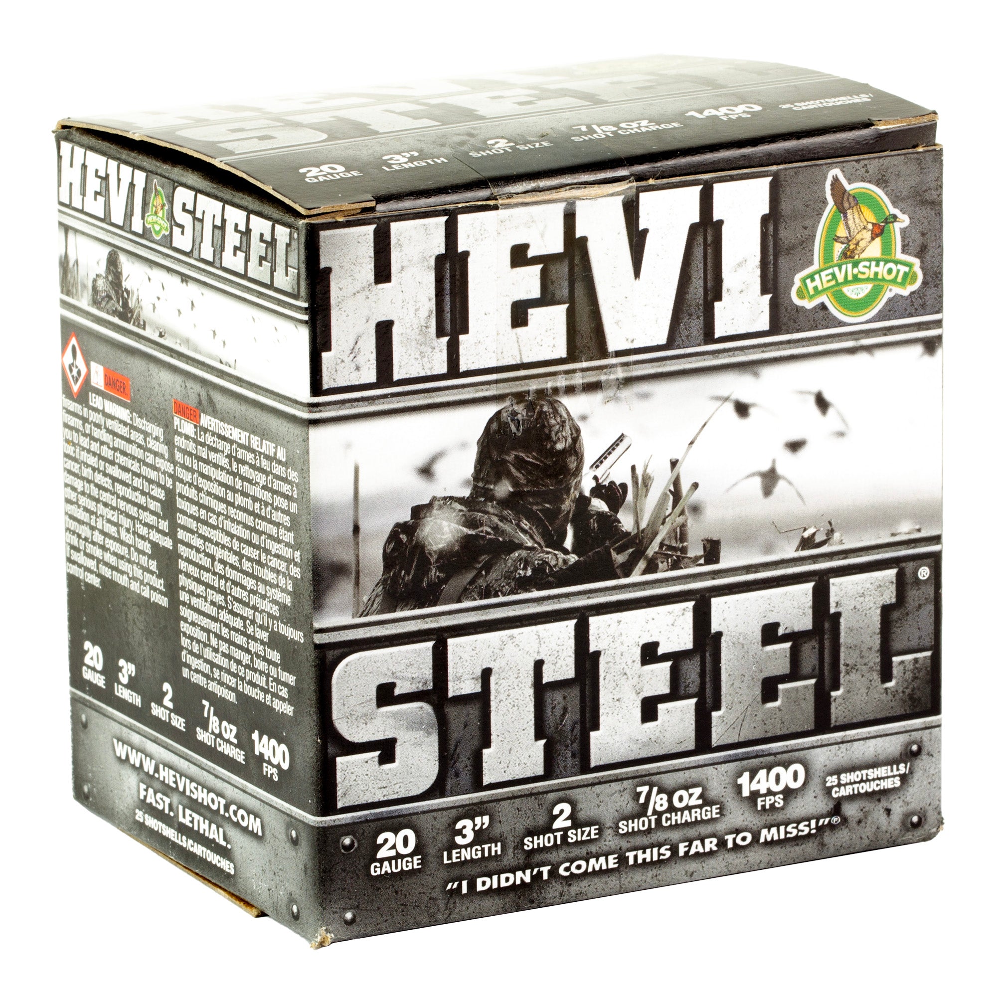HEVI STEEL 20GA 3 #2 25/250
