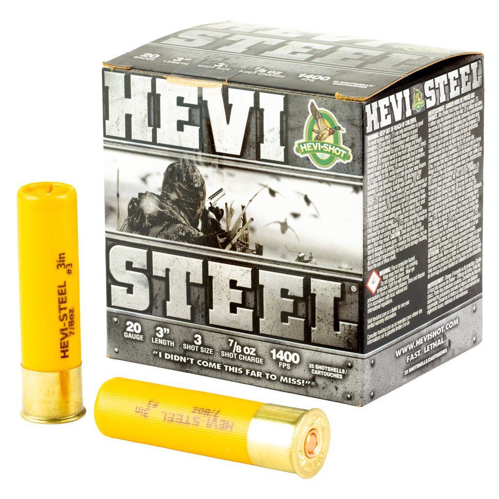 HEVI STEEL 20GA 3 #3 25/250