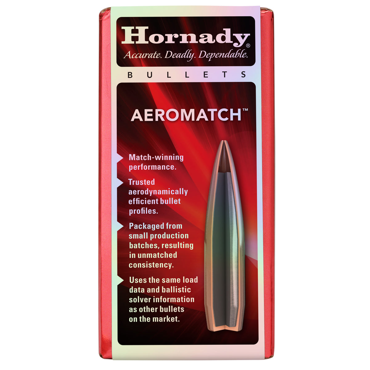 HRNDY AM 30CAL .308 168GR HPBT 100CT