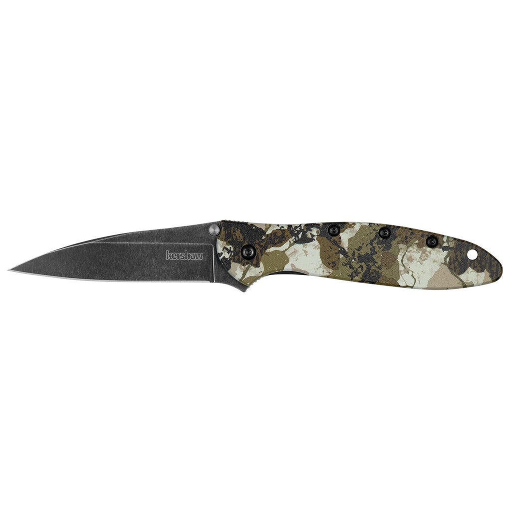 KERSHAW LEEK 3 KINGS CAMO BLKWASH