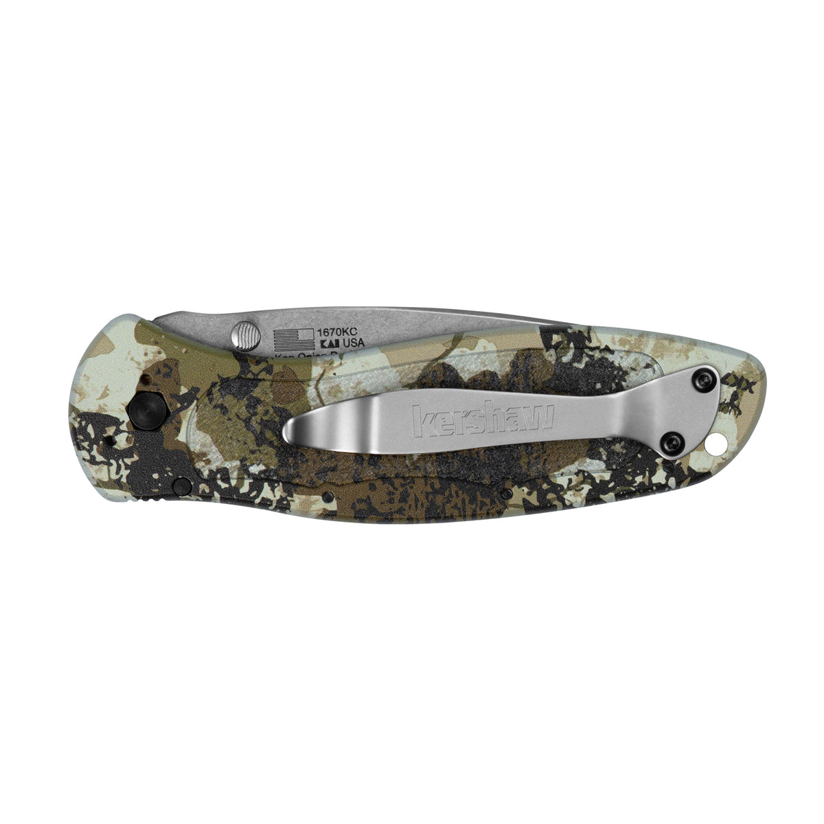 KERSHAW BLUR 3.4 KINGS CAMO STNWASH