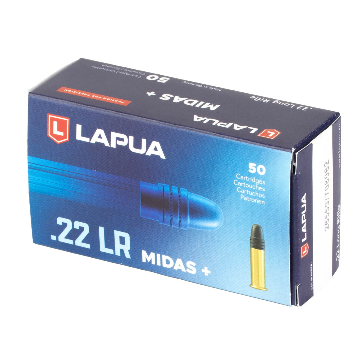 LAPUA MIDAS+ 22LR 40GR 50/5000