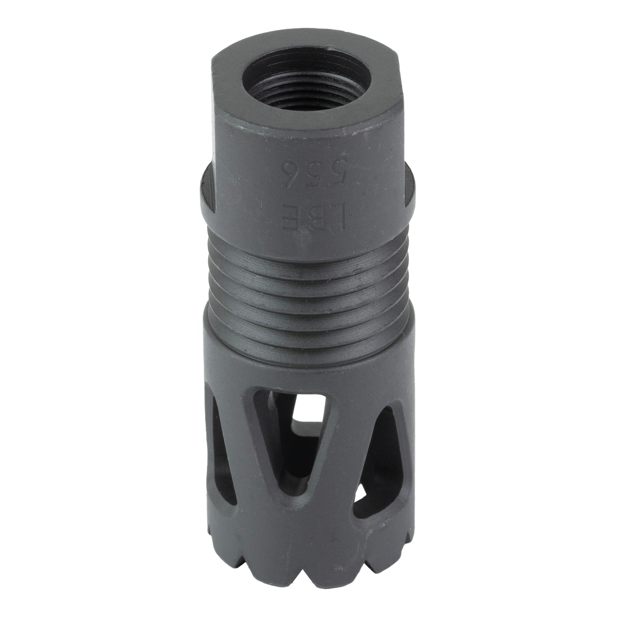LBE FLASH HIDER TRI-PORTS 1/2X28 BLK