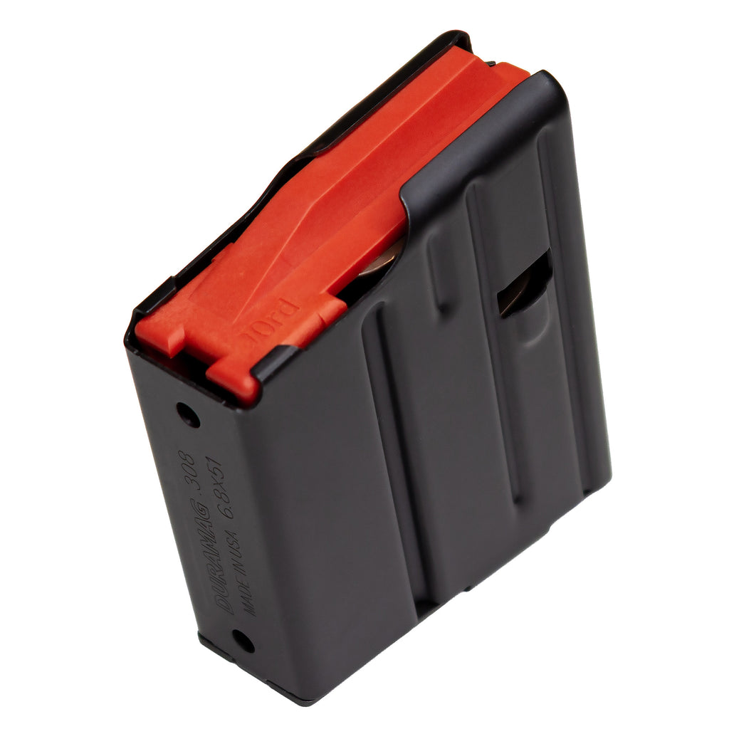 MAG DURAMAG 10RD 308/6.8X51 SS BLK