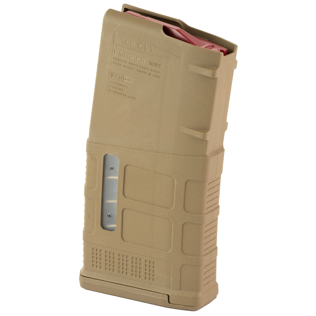 MAGPUL PMAG M3 WINDOW 7.62 20RD MCT