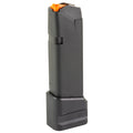 MAG SHIELD FITS GLOCK 19 +5/4 EXT BK
