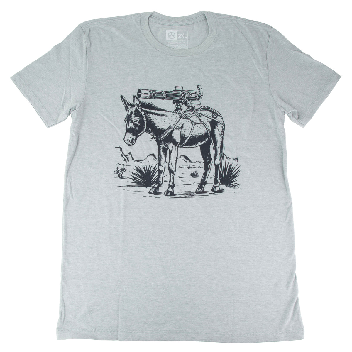 MAGPUL BURRO CVC TSHRT GRAY 2XL