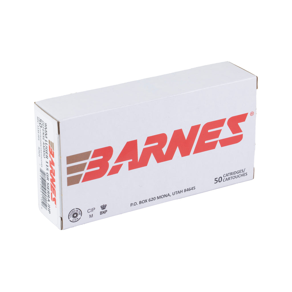 BARNES DEFENSE 9MM 115 GR 50/500
