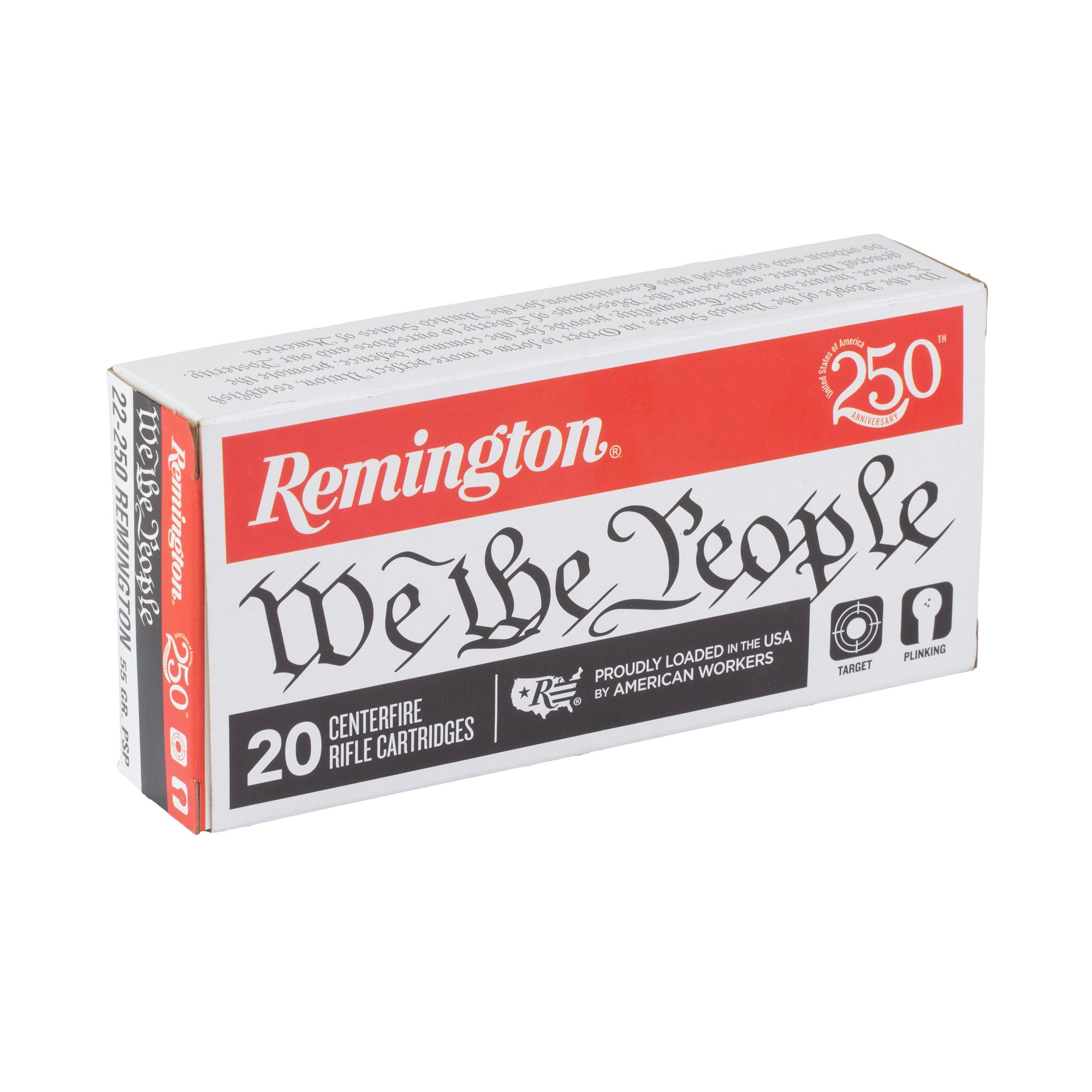 REM WE THE PEOPLE 22-250REM 55GR HPR