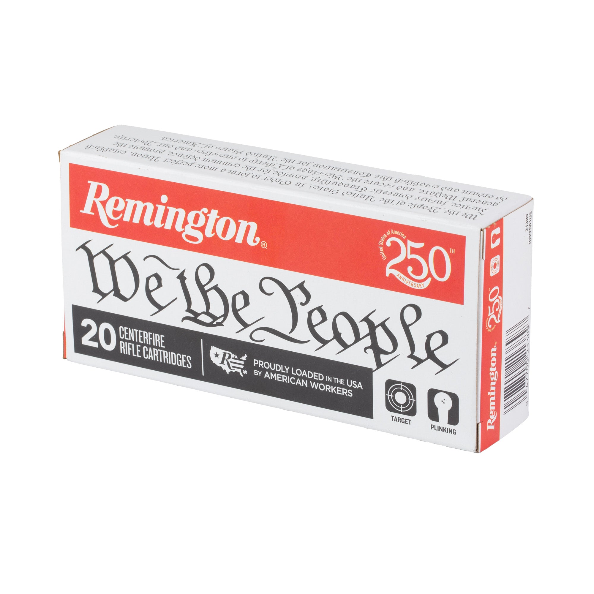 REM WE THE PEOPLE 22-250REM 55GR HPR