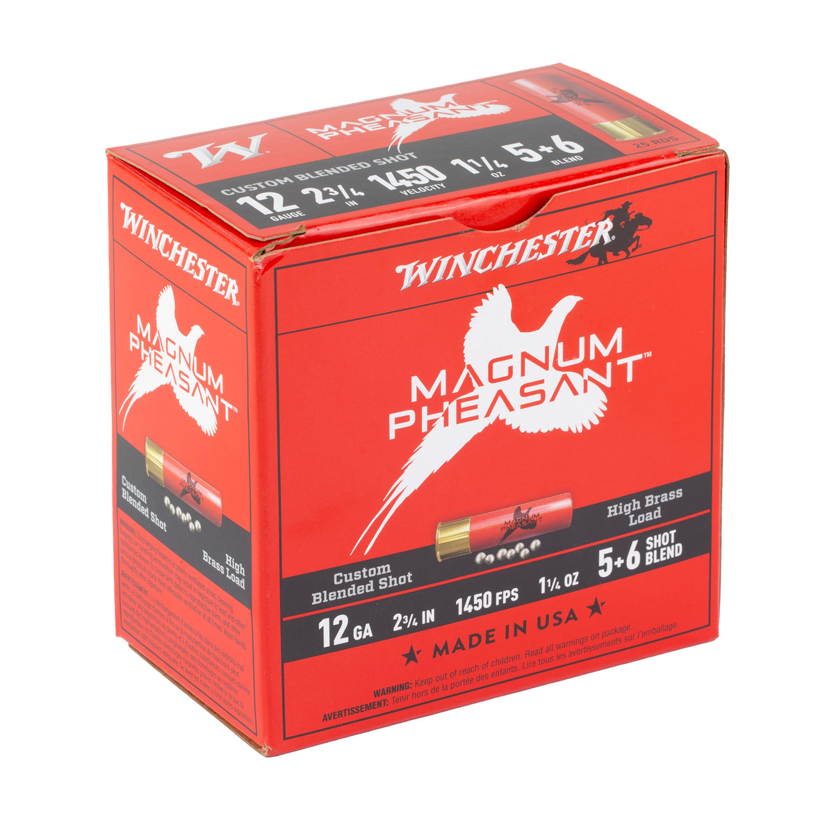 WIN MAG PHST 12GA 2.75 #5/#6 25/250