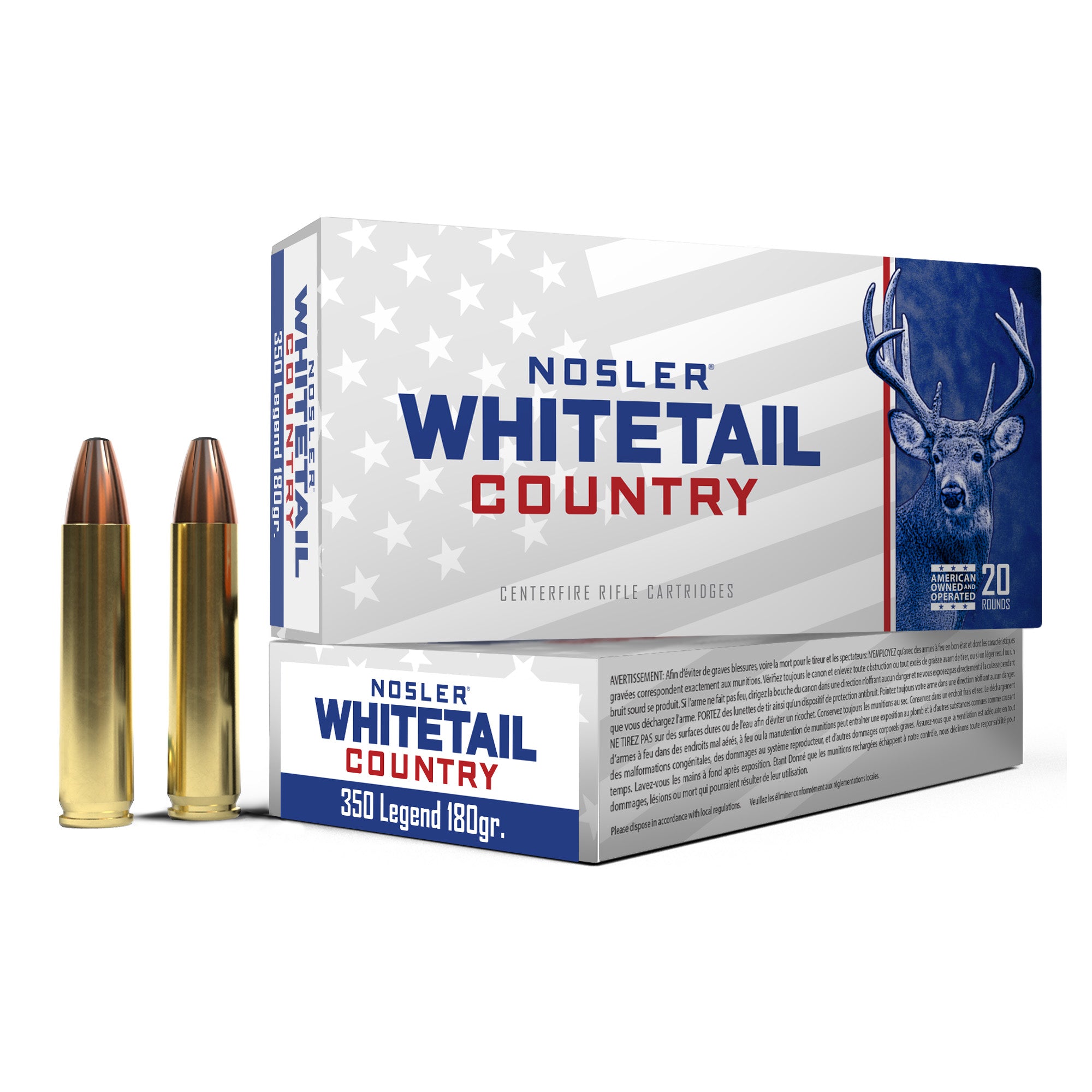 NOSLER 350 LEGEND 180GR SW 20/200