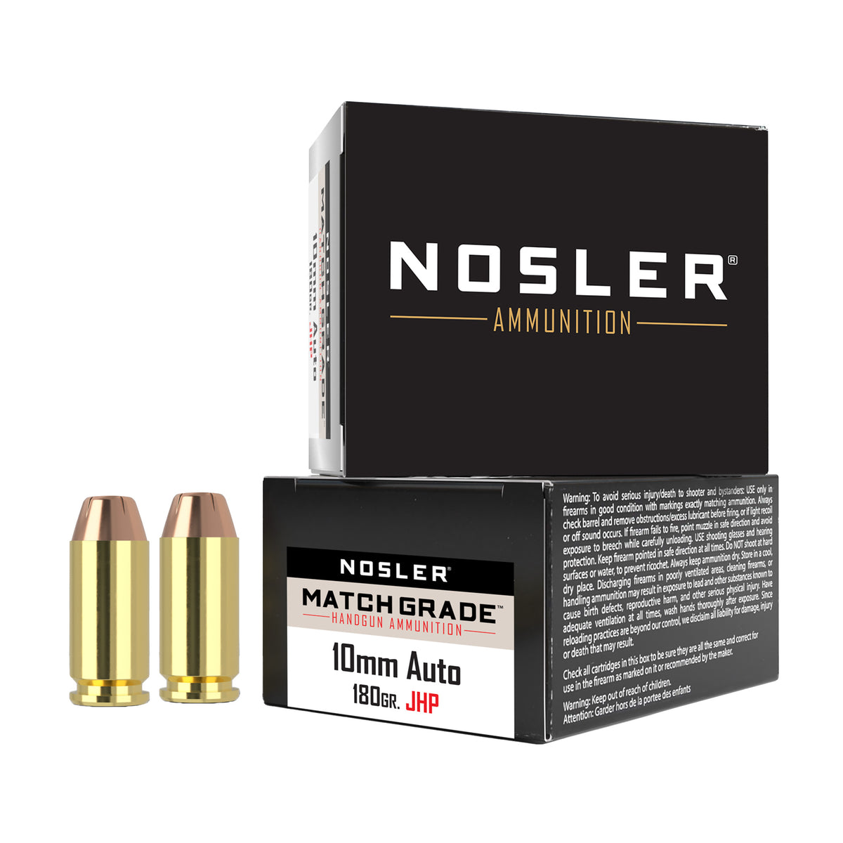 NOSLER ASP 10MM 180GR JHP 20/400