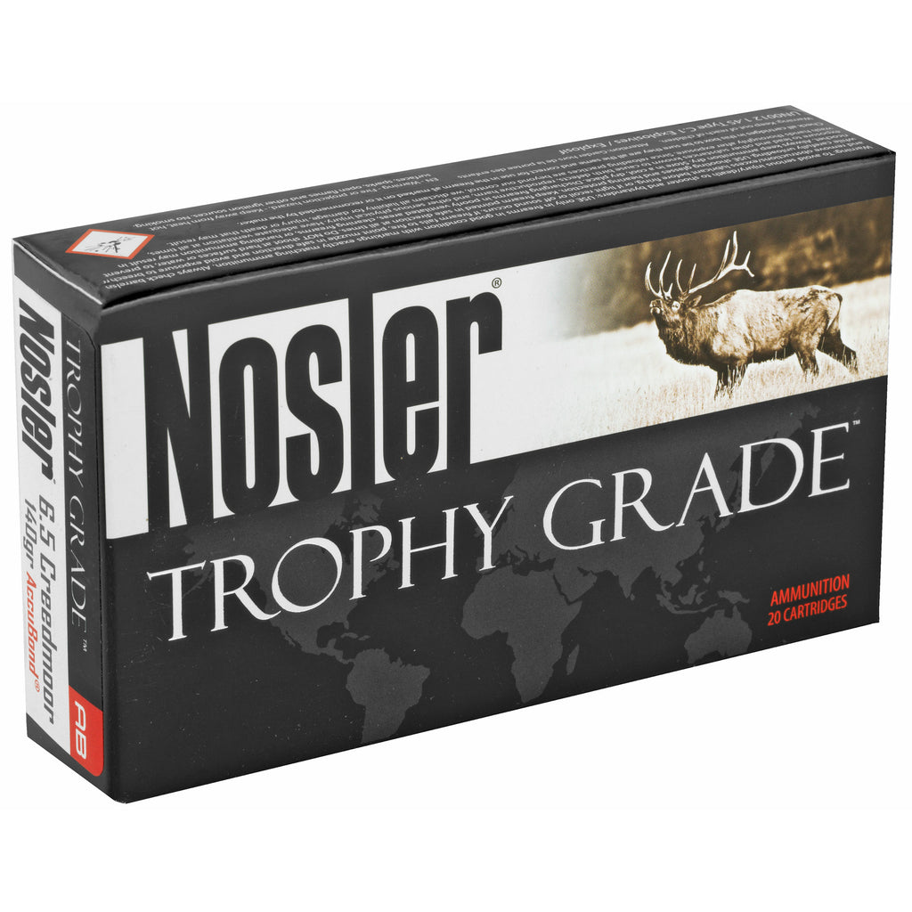 NOSLER 6.5CM 140GR AB 20/200