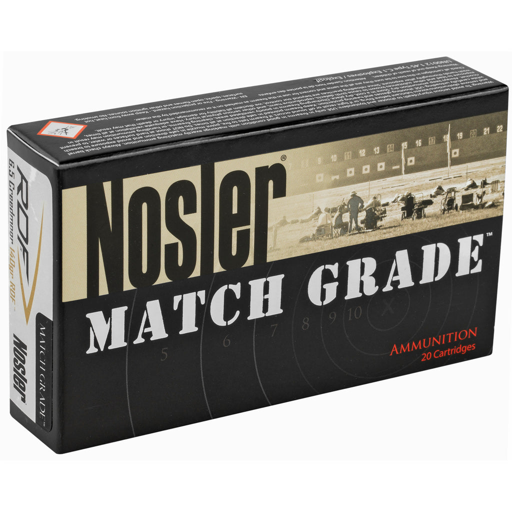 NOSLER 6.5CM 140GR RDF HPBT 20/200