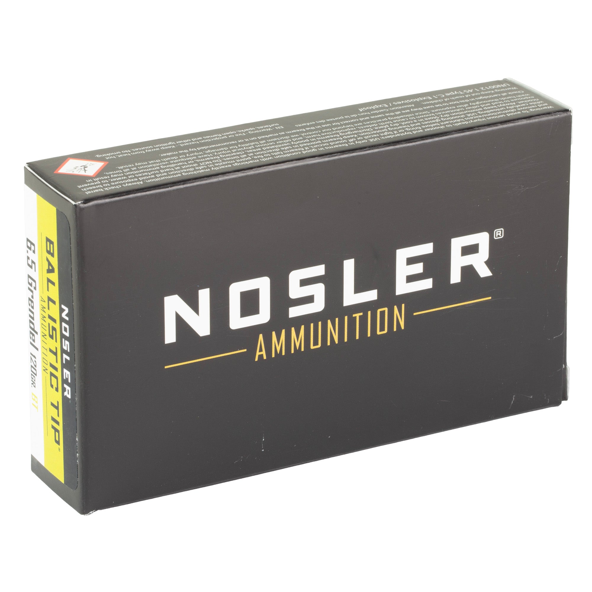 NOSLER 6.5 GRENDEL 120GR BT 20/200