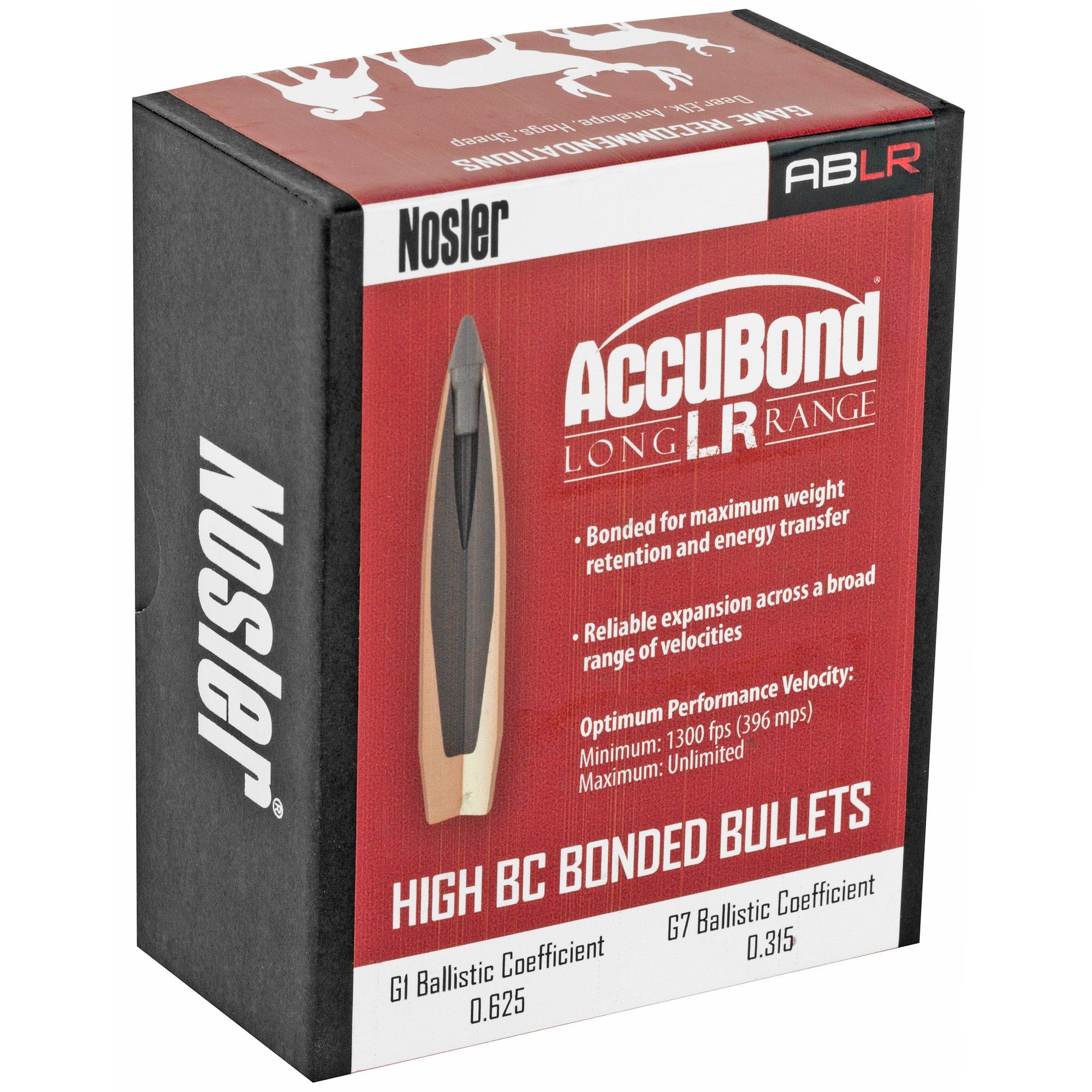 NOSLER ABLR 6.5MM 142GR SP 100CT