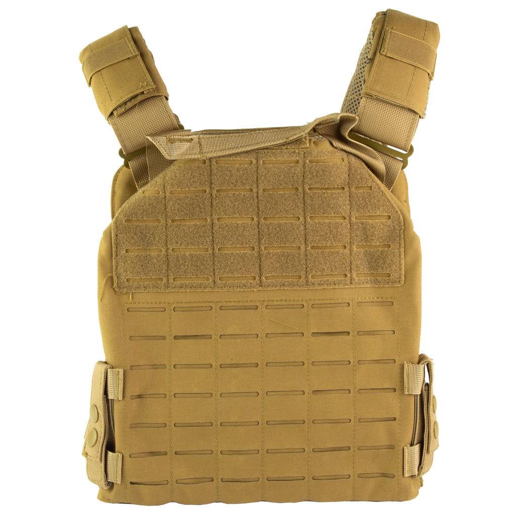 NCSTAR LSR PLATE CARRIER MED-2XL TAN