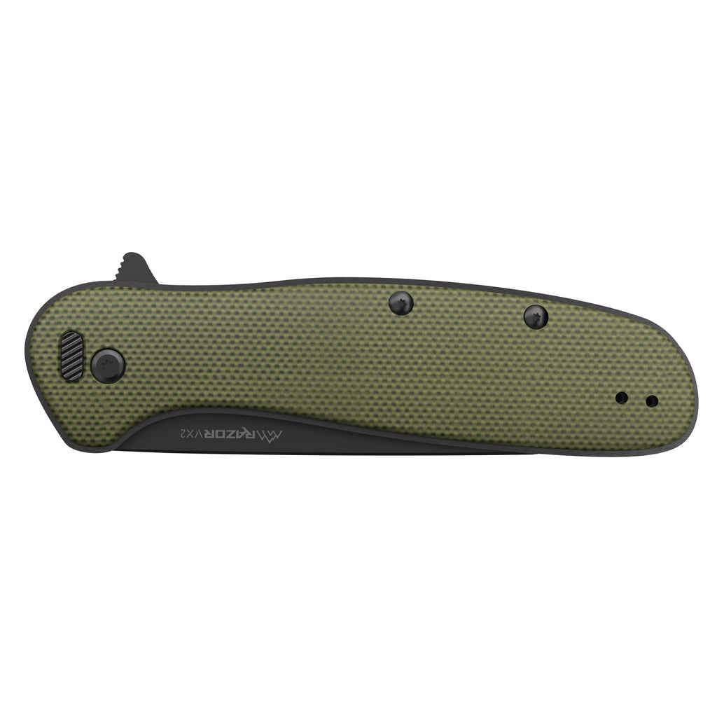 OD EDGE RAZOR VX2 G10 SPRNG ASST GRN