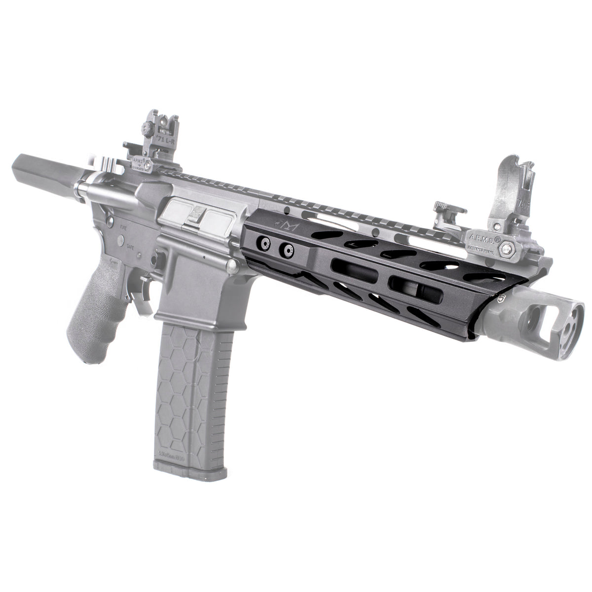 PHASE5 LPSN75 FF MLOK RAIL 7.5 BLK