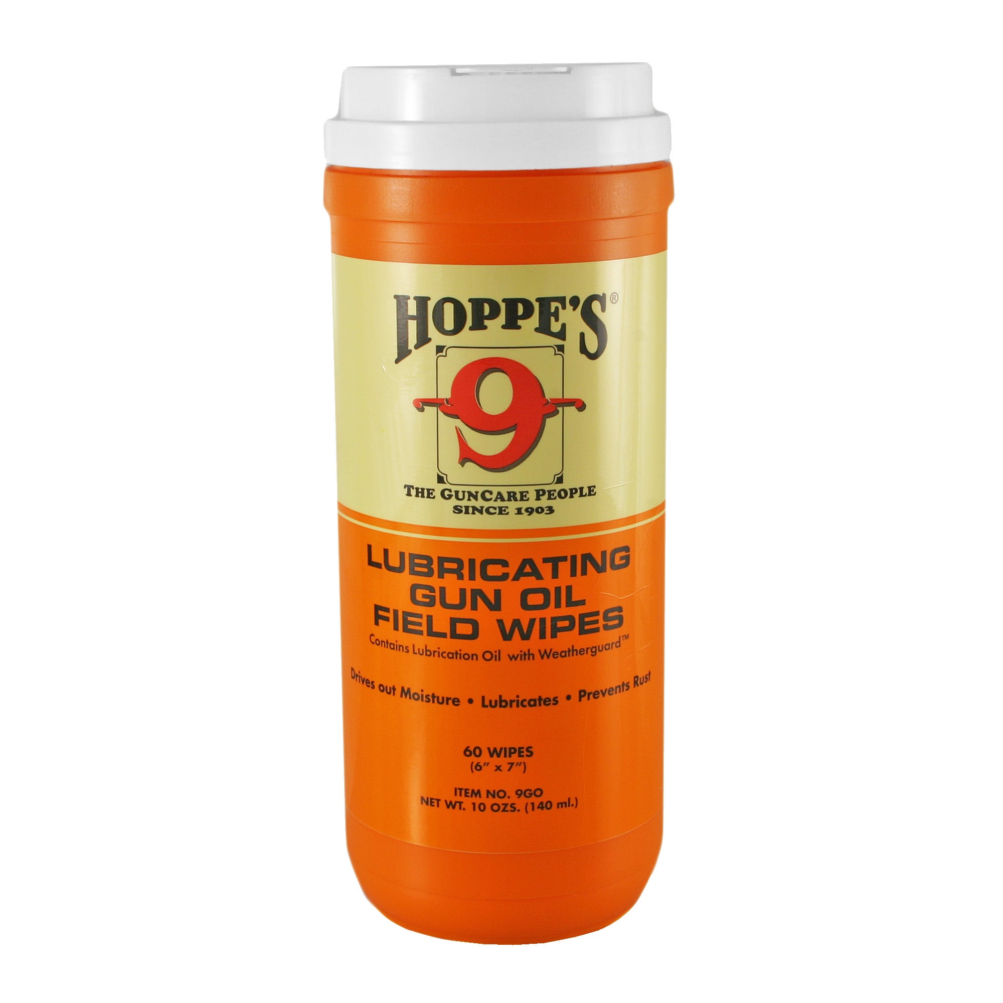 HOPPES GUN OIL WIPES 7X8 120CT