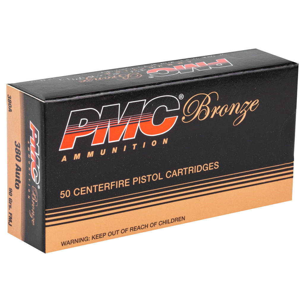 PMC BRNZ 380ACP 90GR FMJ 50/1000