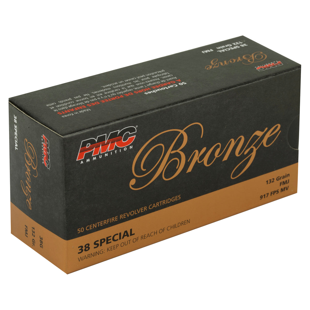 PMC BRNZ 38SPL 132GR FMJ 50/1000