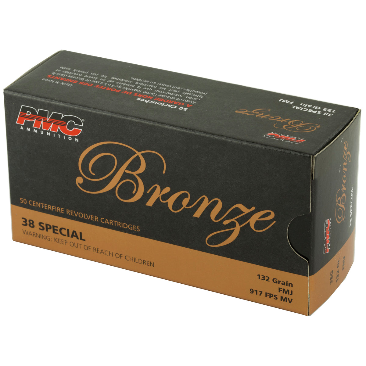 PMC BRNZ 38SPL 132GR FMJ 50/1000