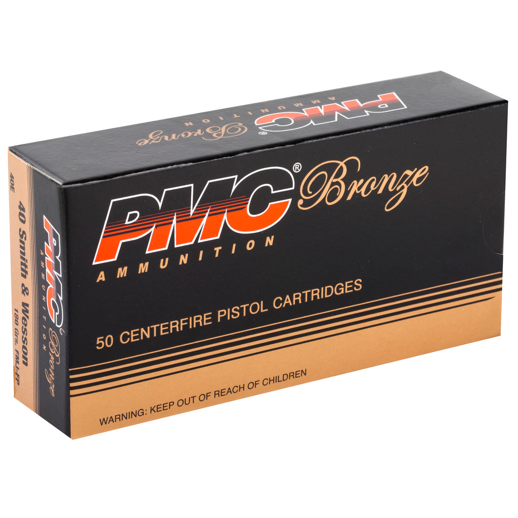 PMC BRNZ 40SW 180GR FMJ FP 50/1000
