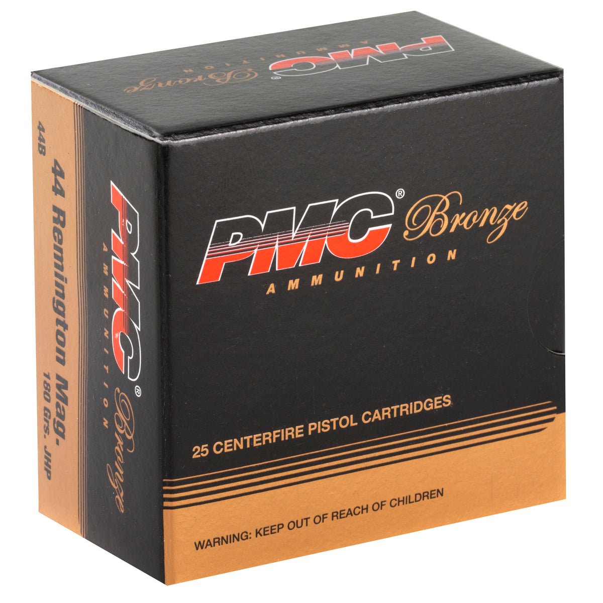 PMC BRNZ 44MAG 180GR JHP 25/500