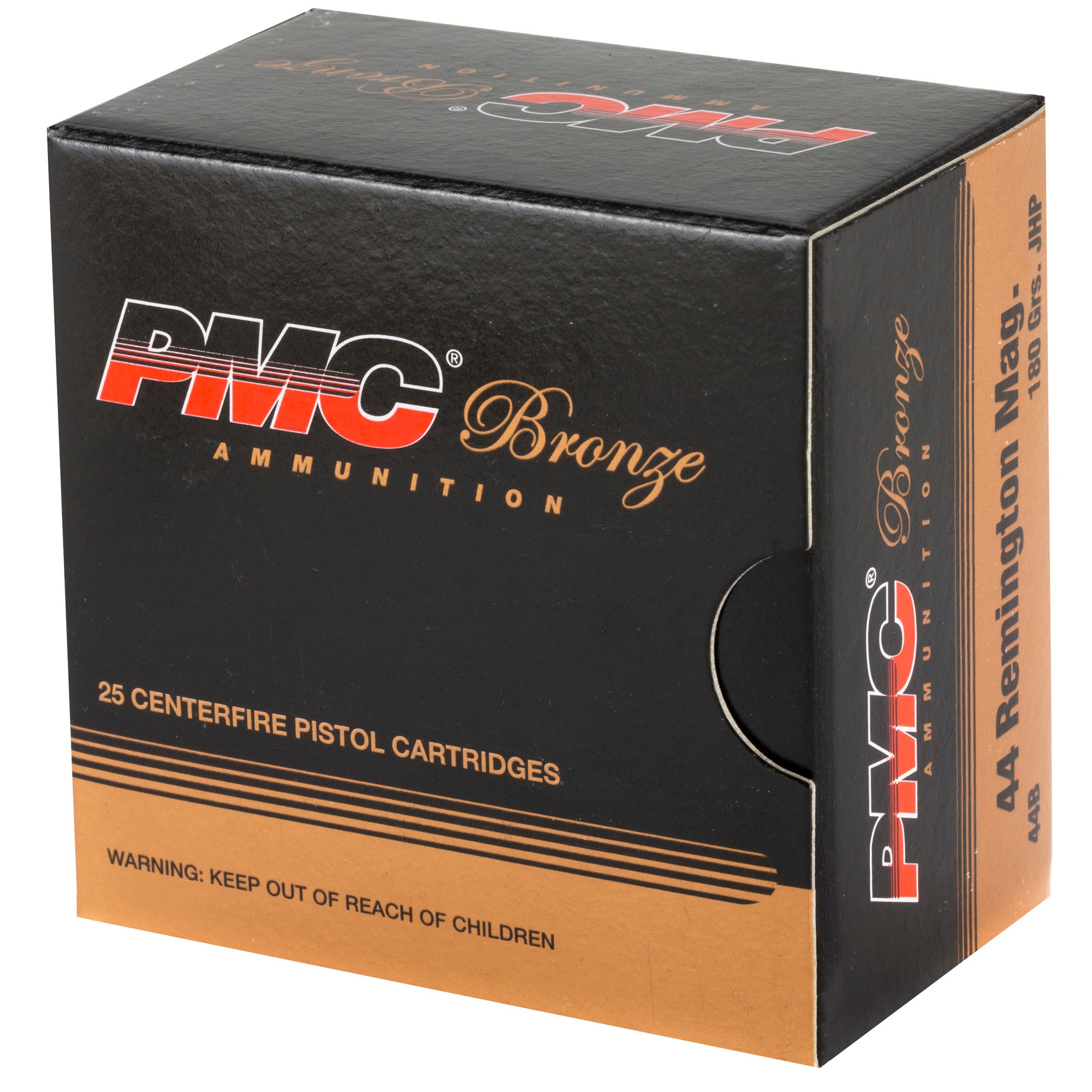 PMC BRNZ 44MAG 180GR JHP 25/500