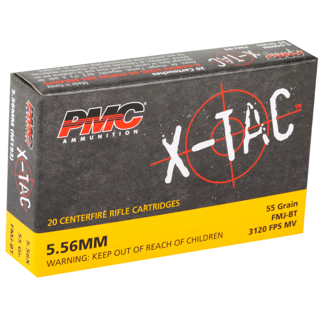 PMC XTAC 556NATO 55GR FMJBT 20/1000