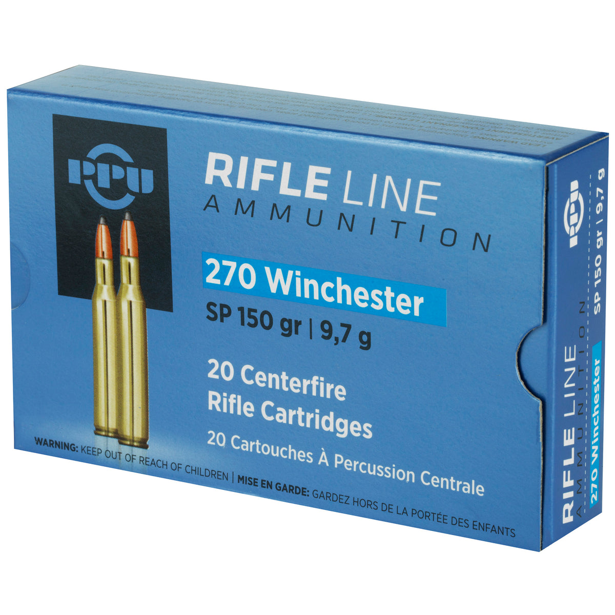 PPU 270WIN SP 150GR 20/200