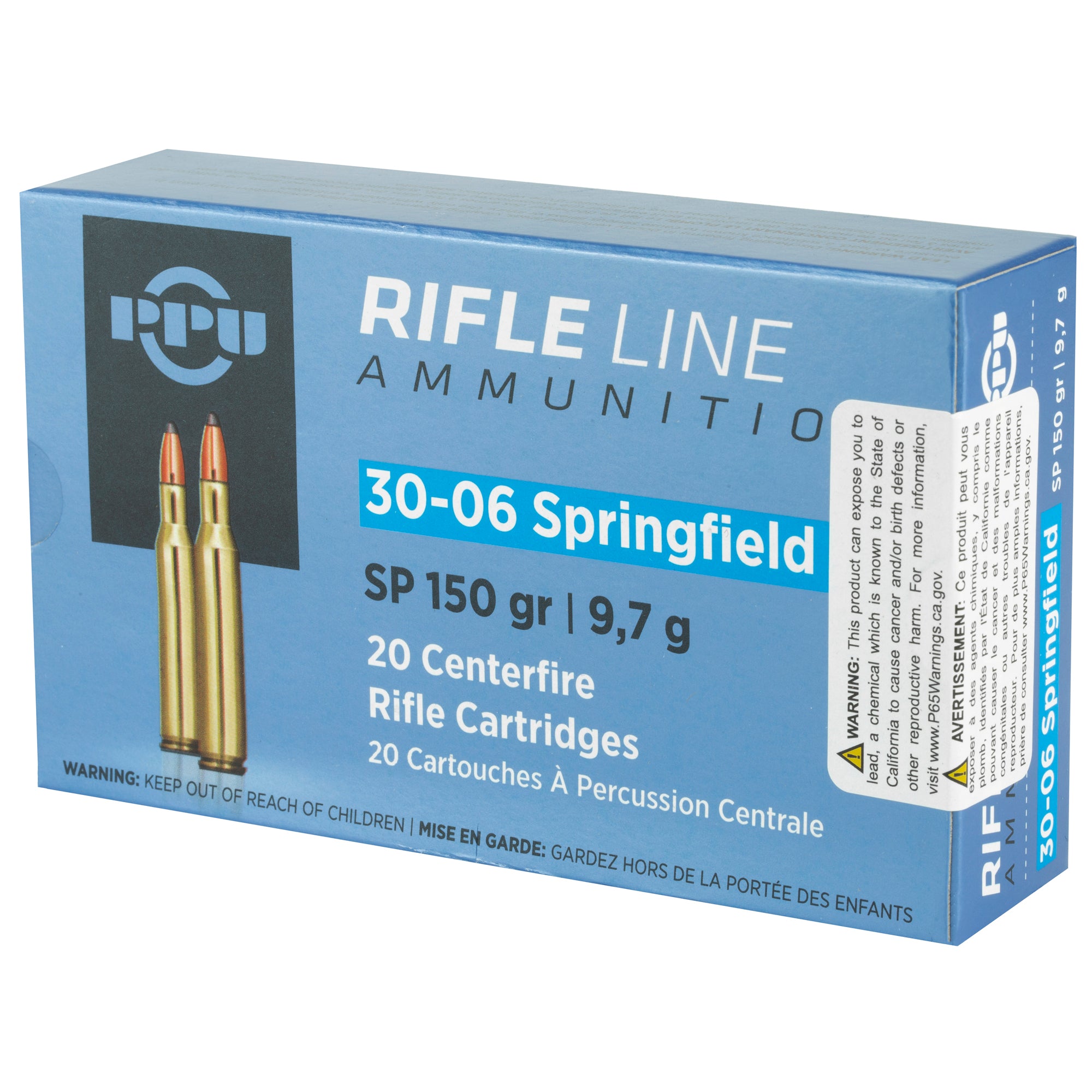 PPU 30-06 150GR SP 20/200