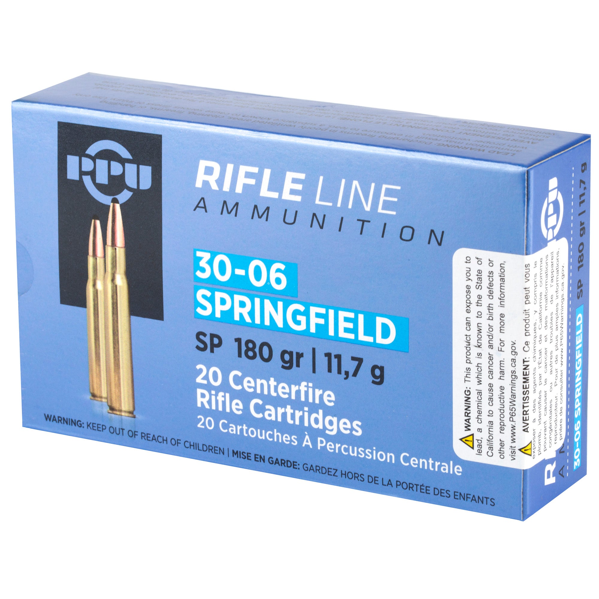 PPU 30-06 SP 180GR 20/200