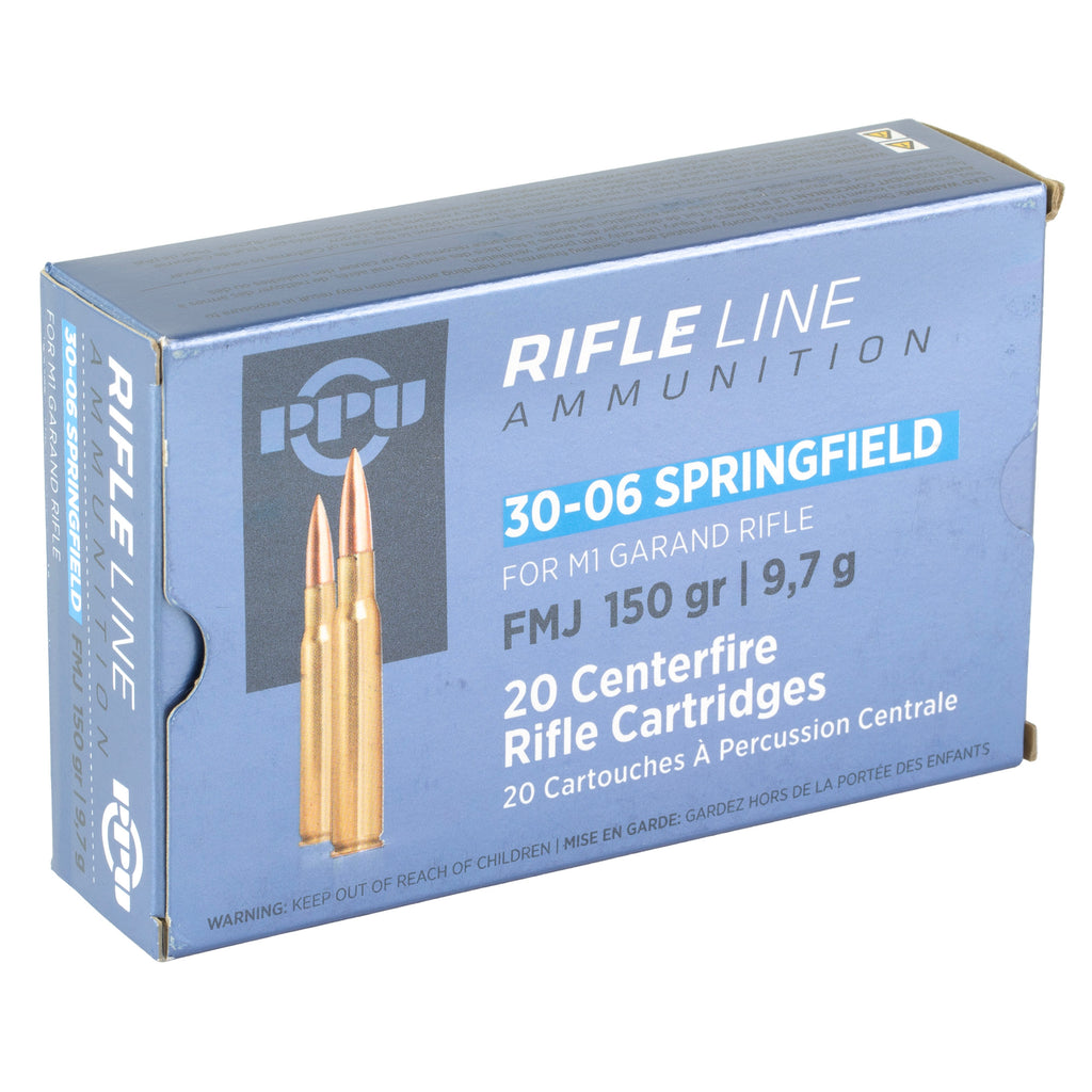 PPU 30-06 SPRING 150G FMJ 20/200