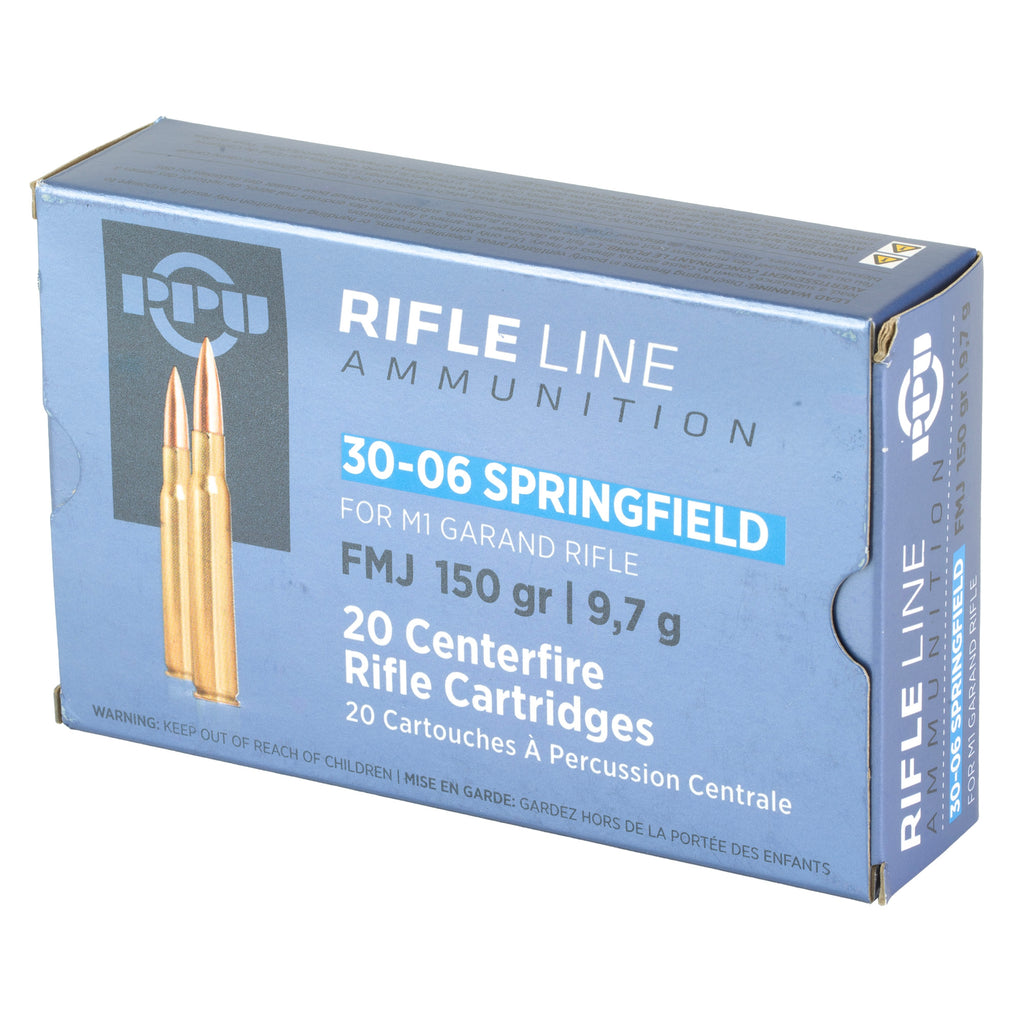 PPU 30-06 SPRING 150G FMJ 20/200