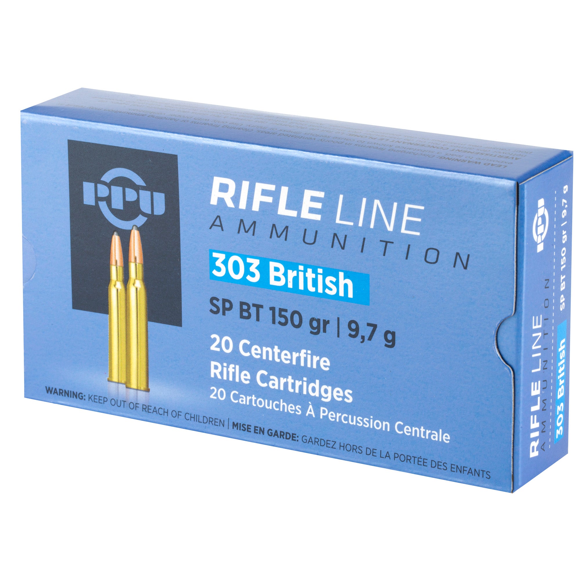 PPU 303 BRITISH SP 150GR 20/200