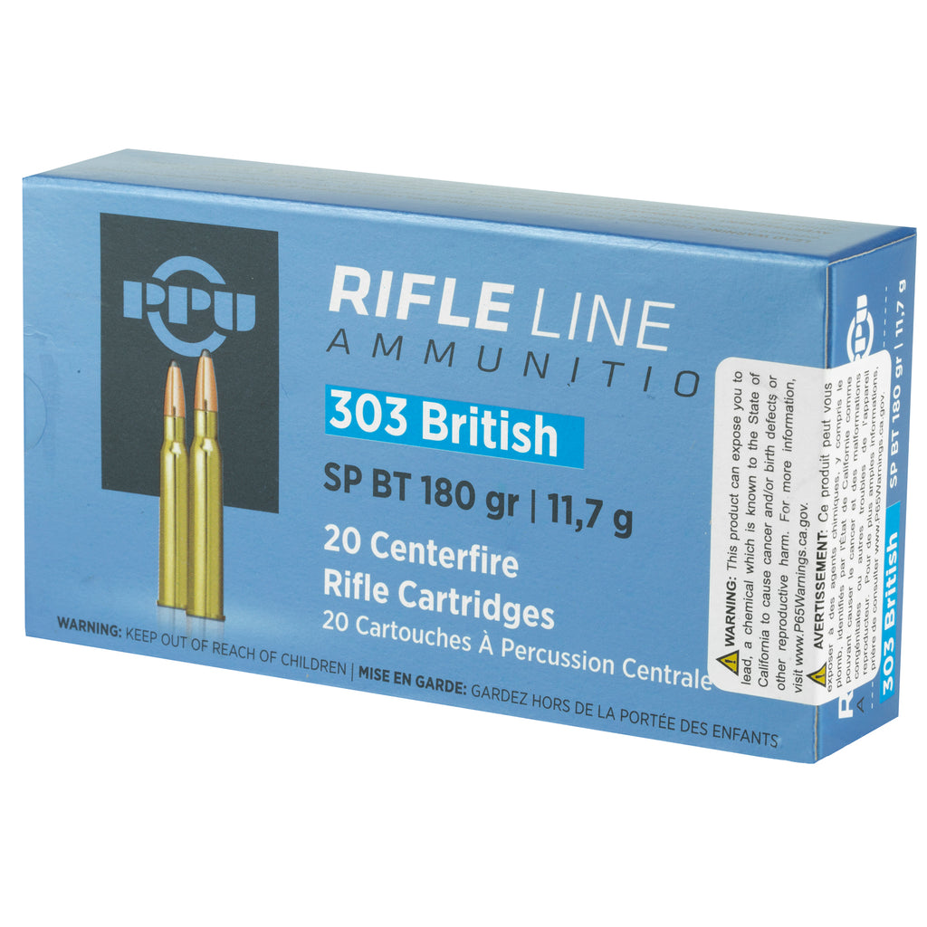 PPU 303 BRITISH SP 180GR 20/200