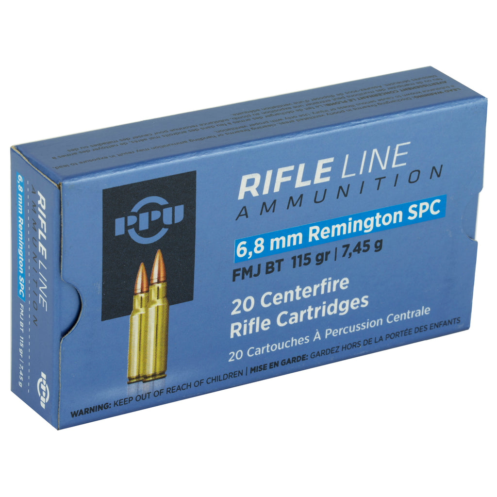 PPU 6.8SPC FMJBT 115GR 20/1000