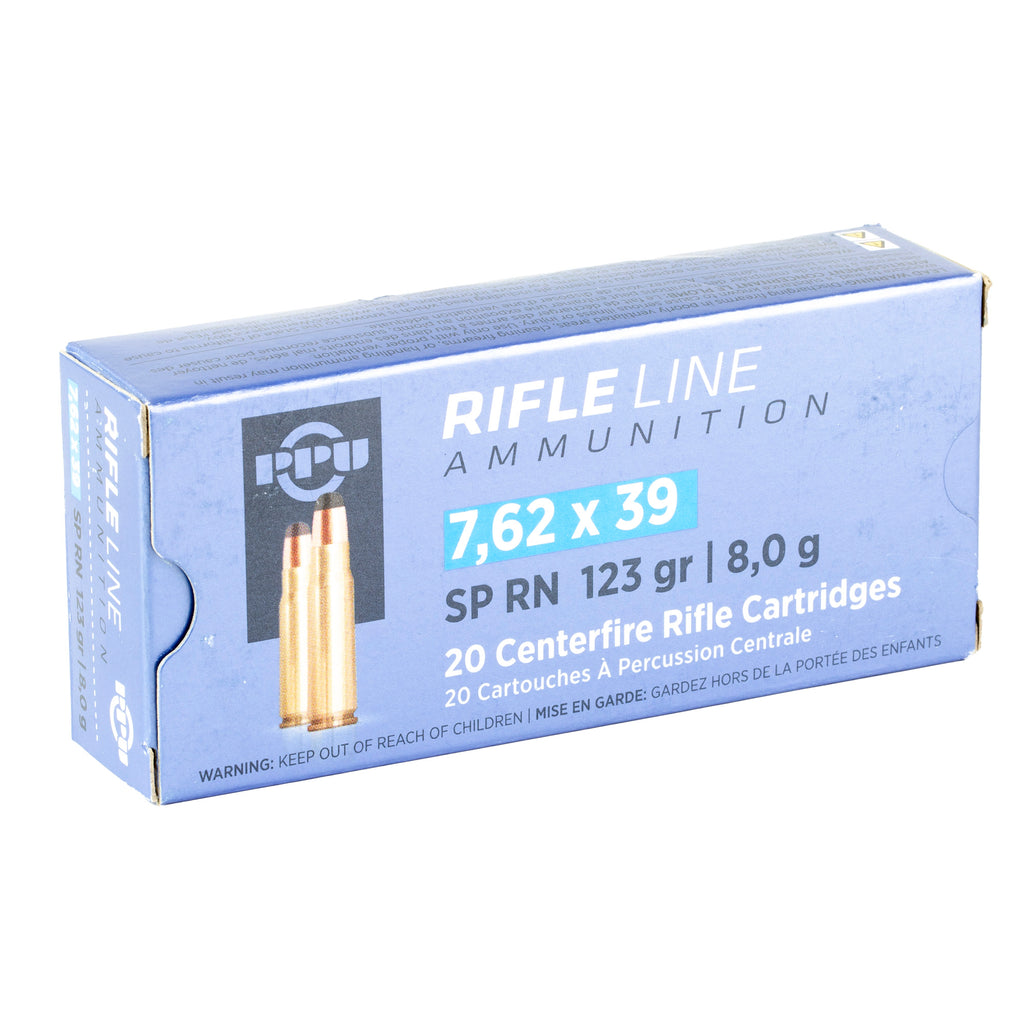 PPU 7.62X39 SP 123GR 20/1000