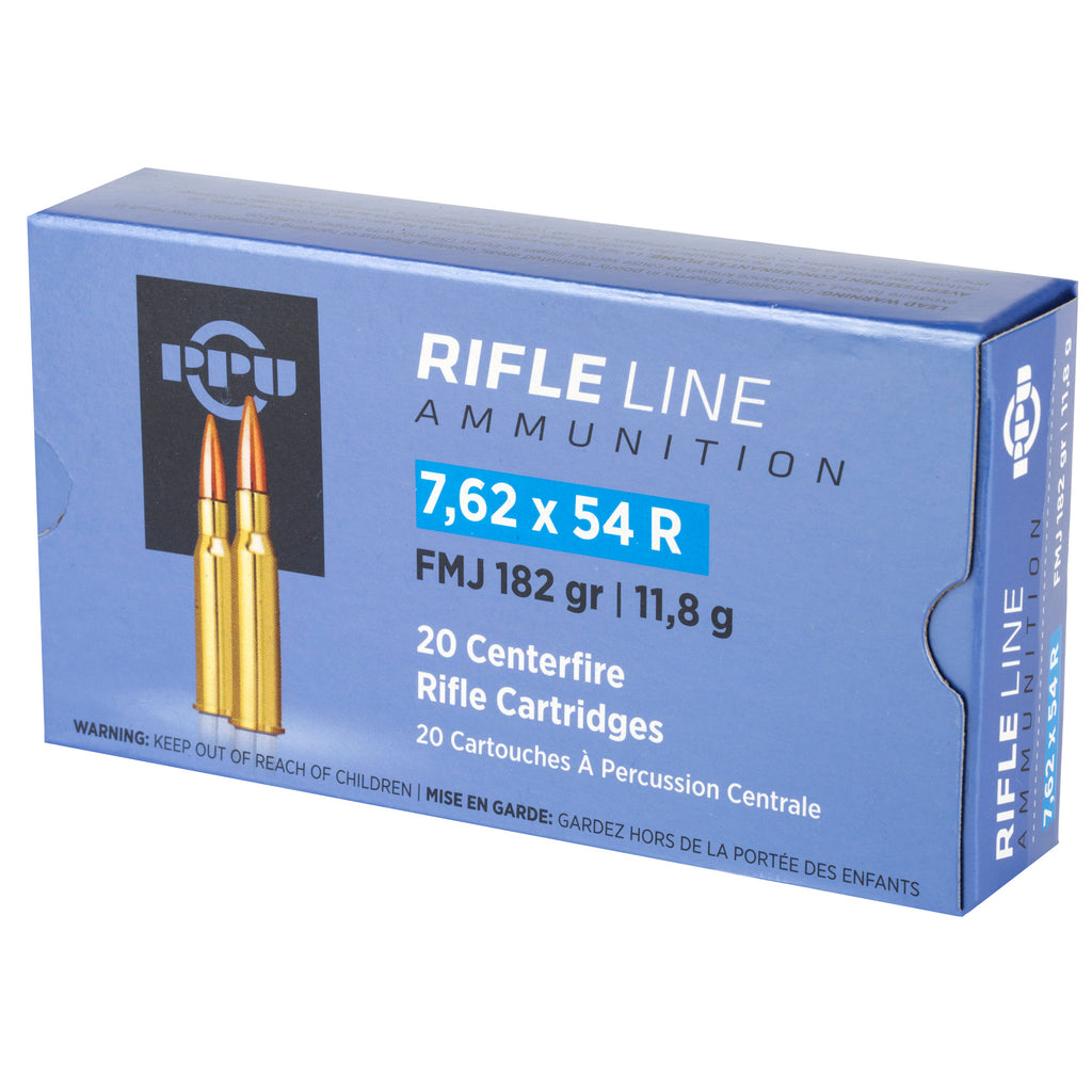 PPU 7.62X54R FMJ 182GR 20/200