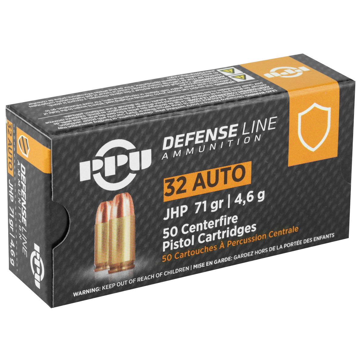 PPU 32ACP JHP 71GR 50/1000