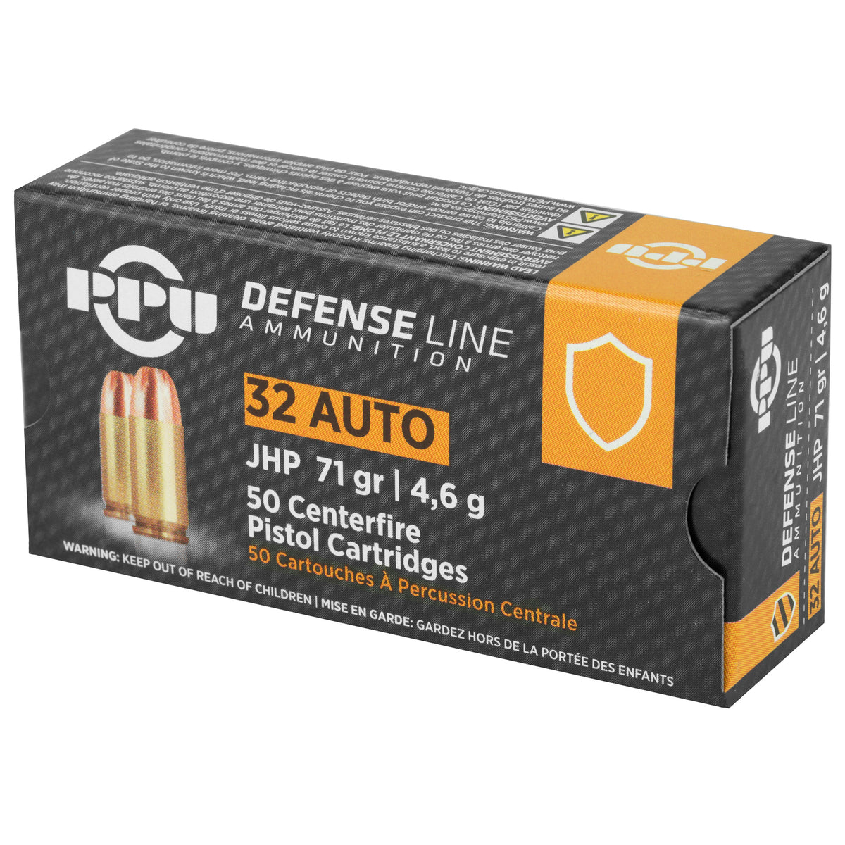 PPU 32ACP JHP 71GR 50/1000
