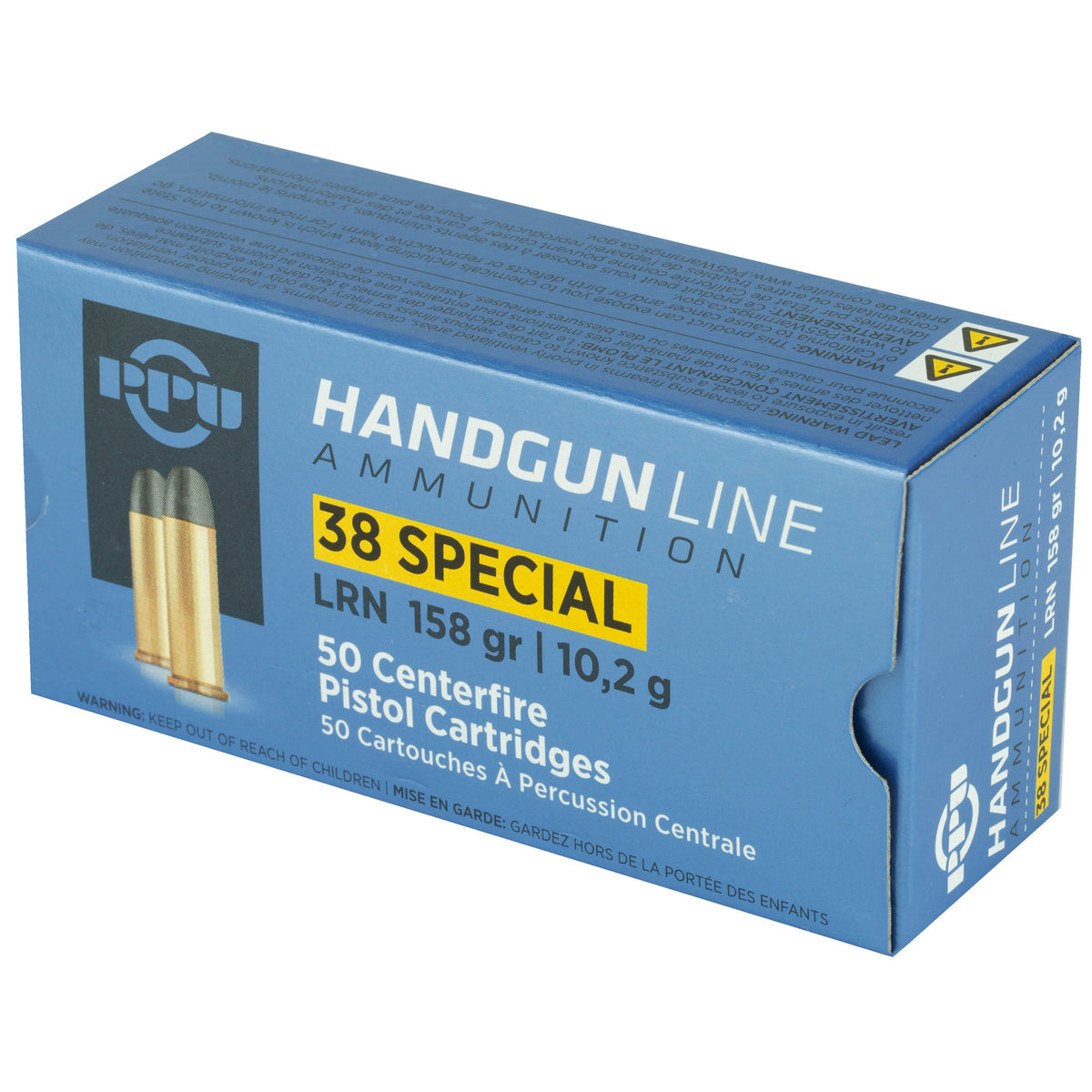 PPU 38SPL LRN 158GR 50/500