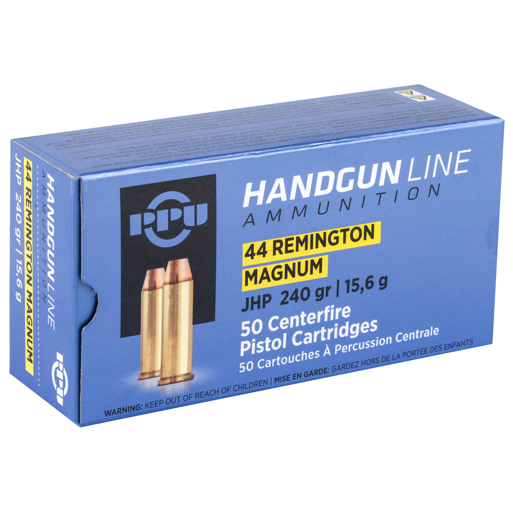 PPU 44MAG JHP 240GR 50/500