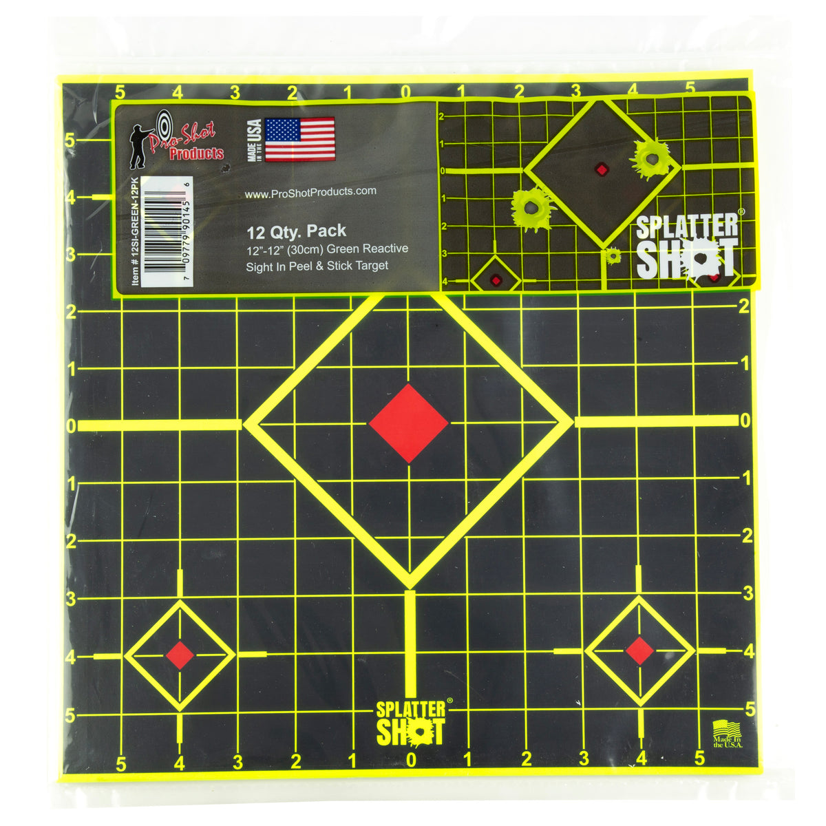 PROSHOT 12 GREEN SIGHT IN 12PK
