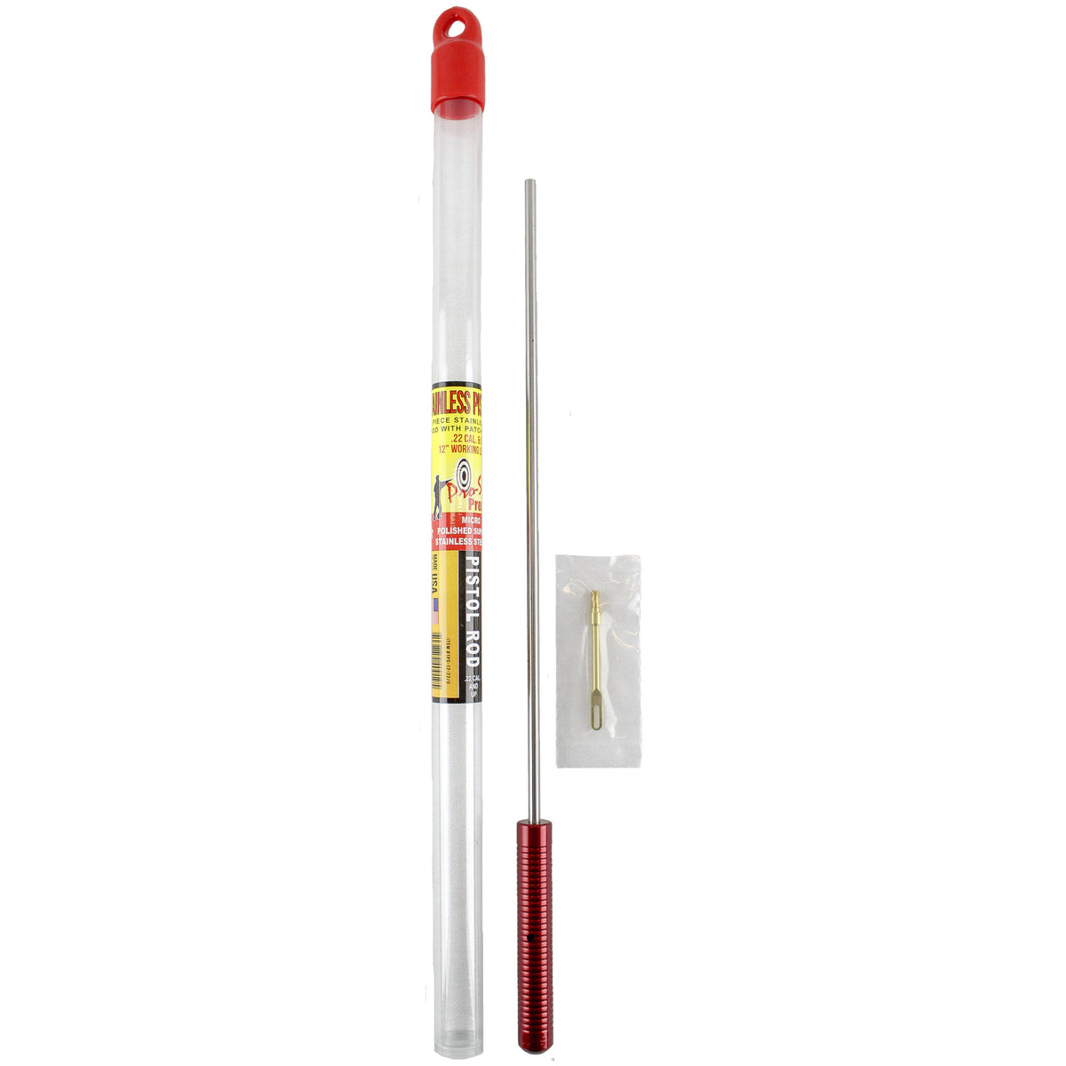 PRO-SHOT 1 PC CLNG ROD 12 .22 & UP