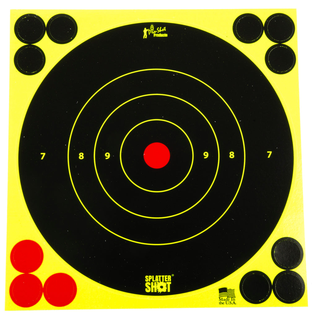 PRO-SHOT 6 GREEN BULLSEYE 12PK